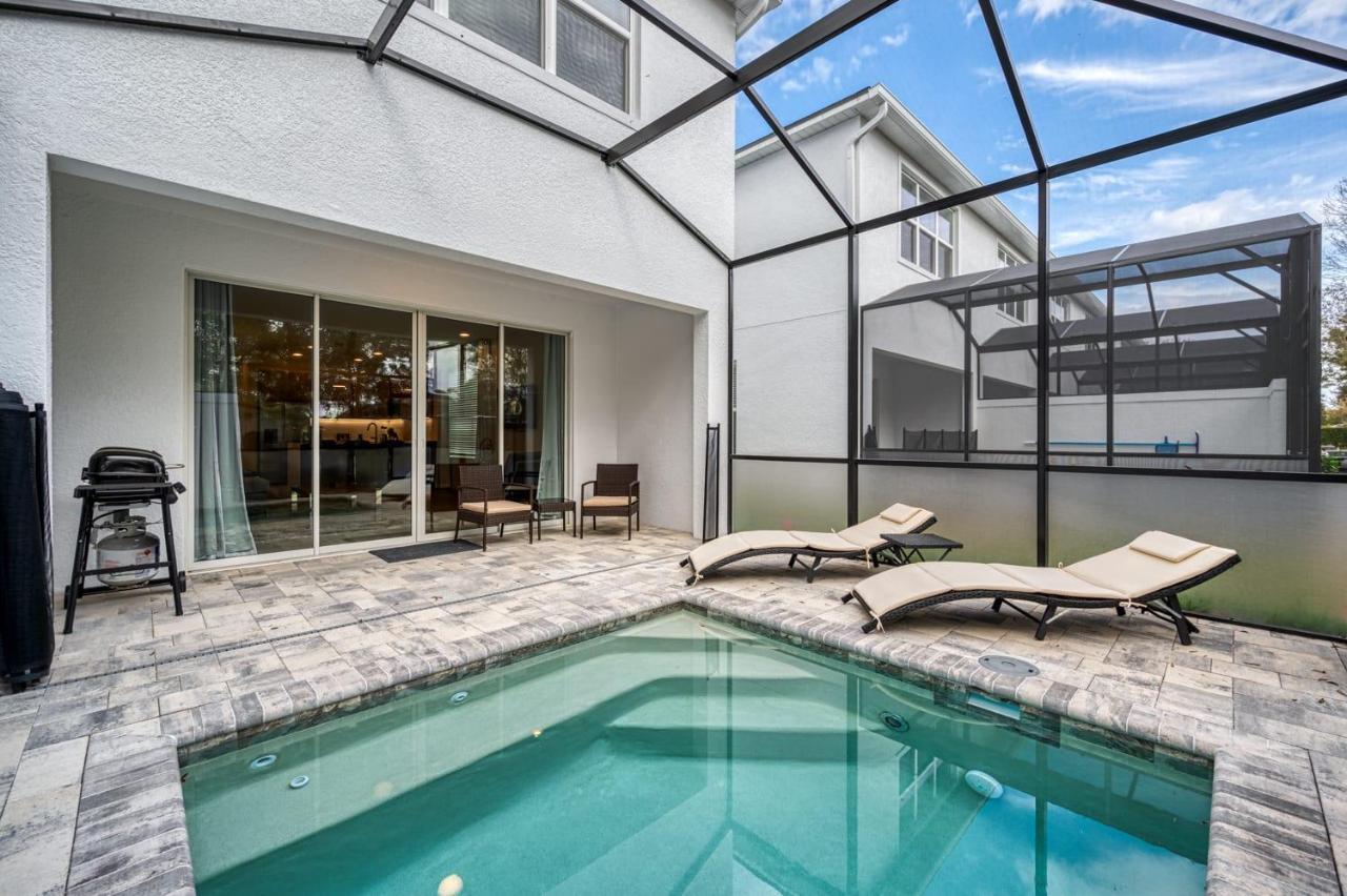 Pleasant Townhome With Private Pool Near Disney Four Corners Kültér fotó